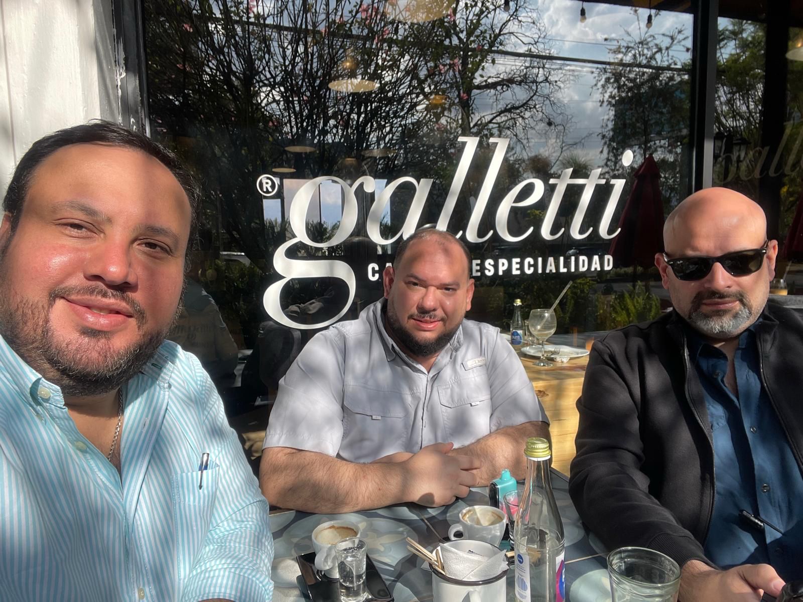 The three founders of Alpara Global